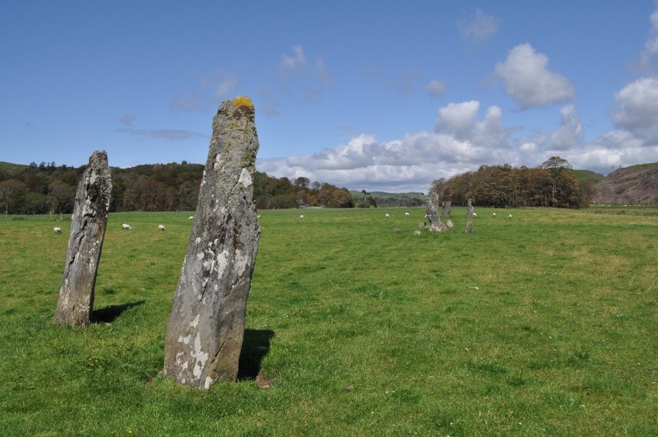 The Great X of Kilmartin (Stone Row / Alignment) by Nucleus