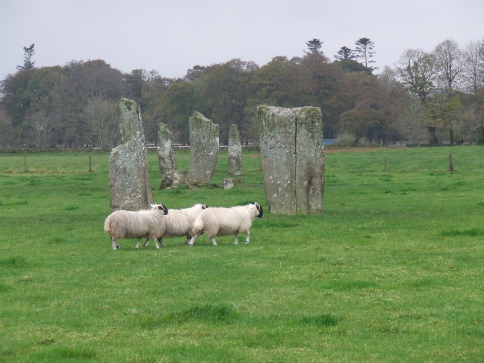 The Great X of Kilmartin (Stone Row / Alignment) by Howburn Digger
