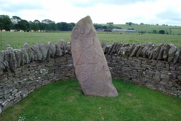 Aberlemno 2 (Cup Marked Stone) by nickbrand