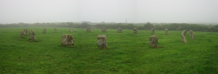 The Merry Maidens (Stone Circle) by goffik