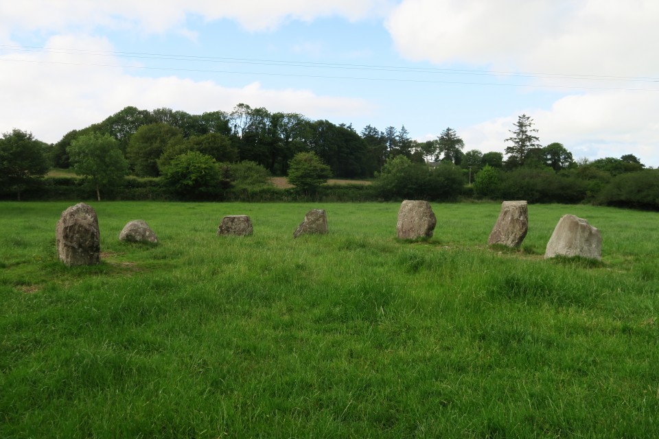 Knocknaneirk SW (Stone Circle) by caealun