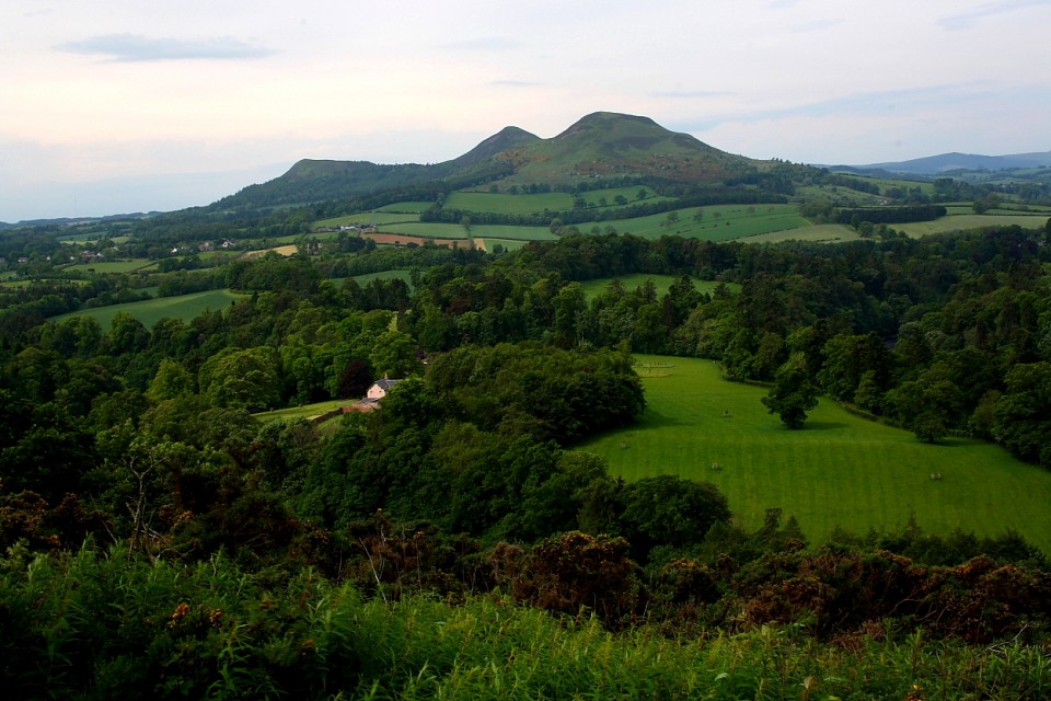 Eildon Hills by GLADMAN