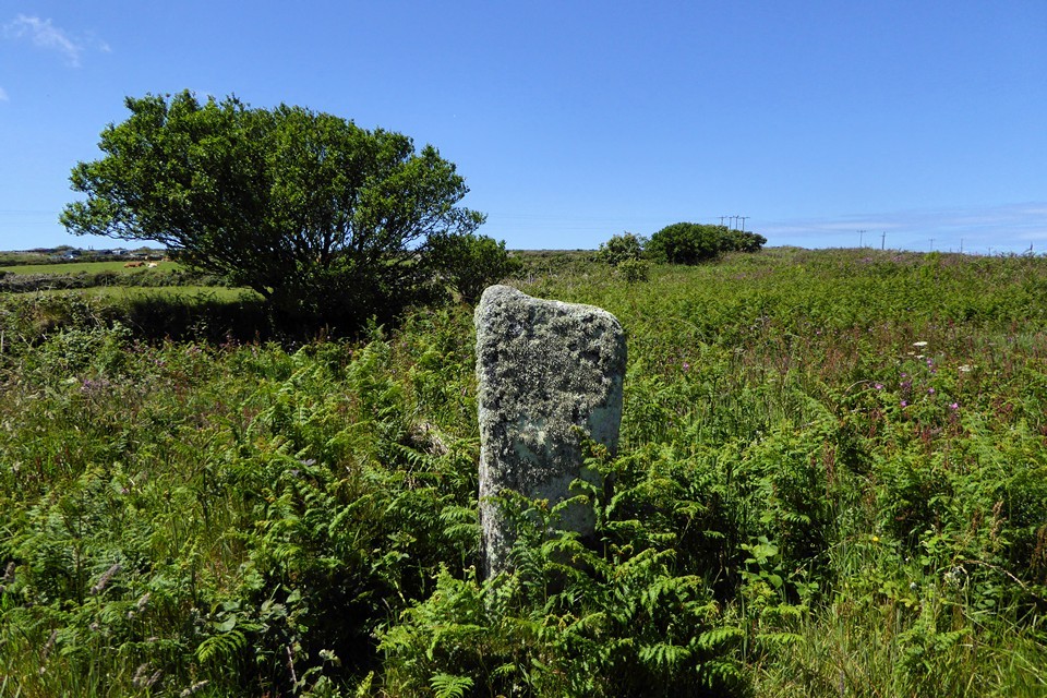 Boslow Stone (Standing Stone / Menhir) by thesweetcheat
