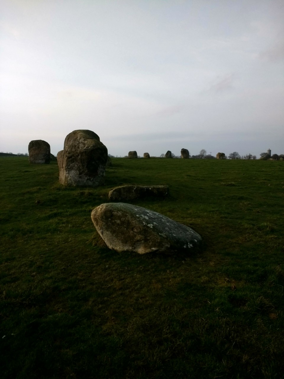Long Meg & Her Daughters (Stone Circle) by spencer