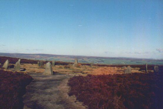 The Twelve Apostles of Ilkley Moor (Stone Circle) by Moth