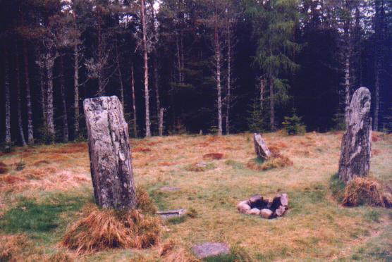Clachan An Diridh (Stone Circle) by Moth