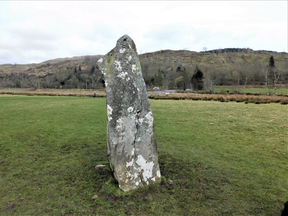 The Great X of Kilmartin (Stone Row / Alignment) by drewbhoy