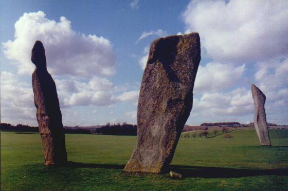 Lundin Links (Standing Stones) by Moth