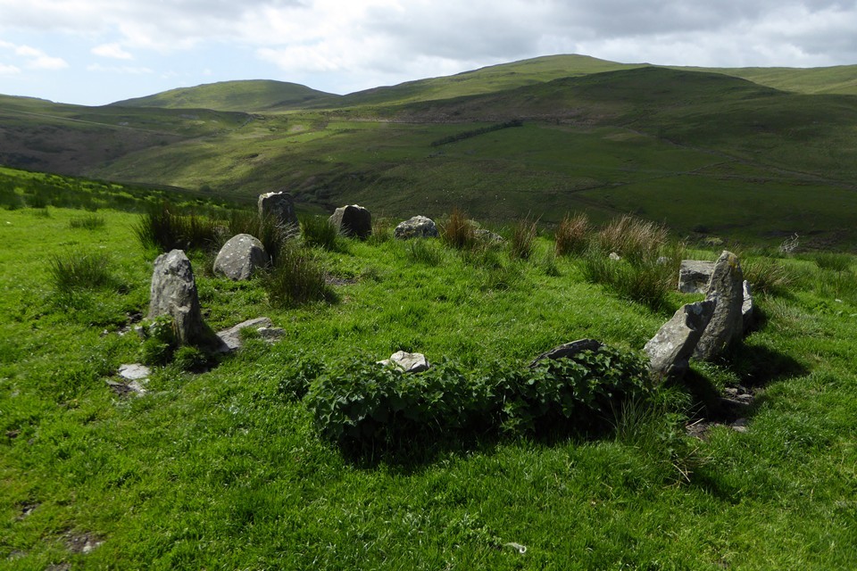 Hirnant Circle (Kerbed Cairn) by thesweetcheat