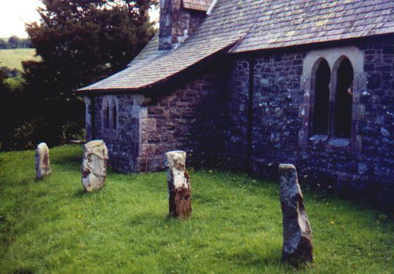 The Four Stones of Gwytherin (Standing Stones) by Moth