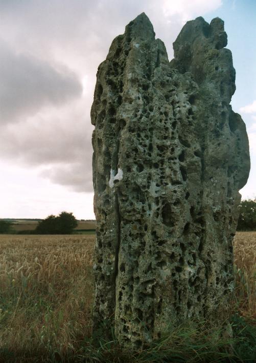 Hawk Stone (Standing Stone / Menhir) by Moth
