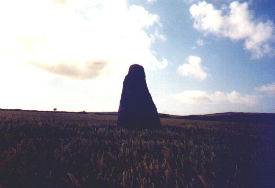The Blind Fiddler (Standing Stone / Menhir) by Moth