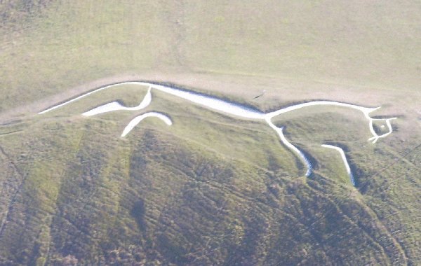 Uffington White Horse (Hill Figure) by Jane