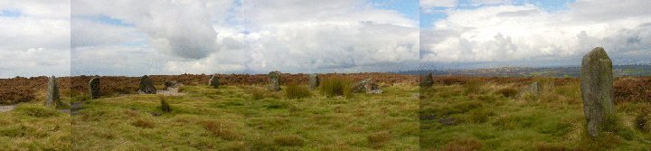 The Twelve Apostles of Ilkley Moor (Stone Circle) by Jane