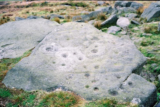 The Piper Crag Stone (Cup and Ring Marks / Rock Art) by Kozmik_Ken