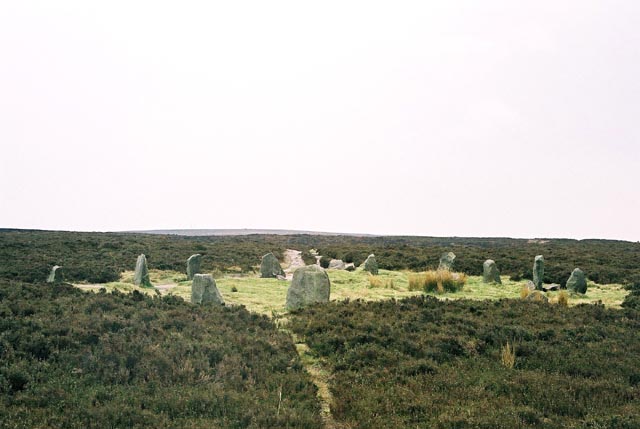 The Twelve Apostles of Ilkley Moor (Stone Circle) by Kozmik_Ken