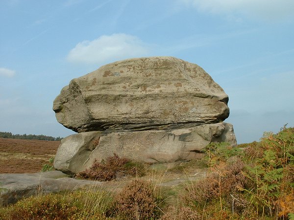 Gorse Stone (Natural Rock Feature) by Chris Collyer