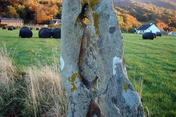 Clach-a-Charra (Standing Stone / Menhir) by nickbrand