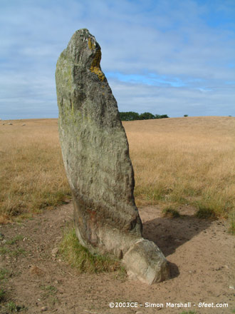 Magher ny Clogh Mooar (Standing Stone / Menhir) by Kammer