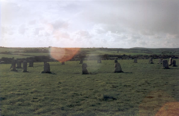 The Merry Maidens (Stone Circle) by RiotGibbon