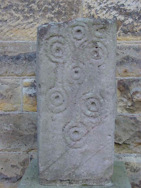 Innerleithen Parish Church (Cup and Ring Marks / Rock Art) by Martin