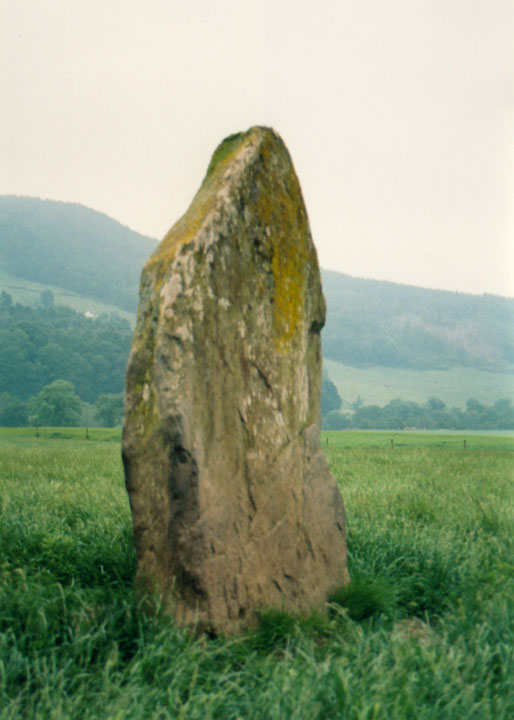 Clach Na Croiche (Standing Stone / Menhir) by BigSweetie