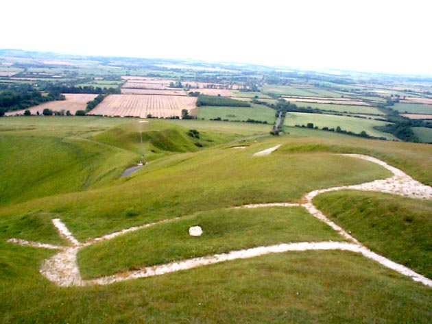 Uffington White Horse (Hill Figure) by kgd