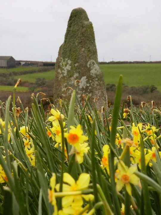 The Blind Fiddler (Standing Stone / Menhir) by Jane