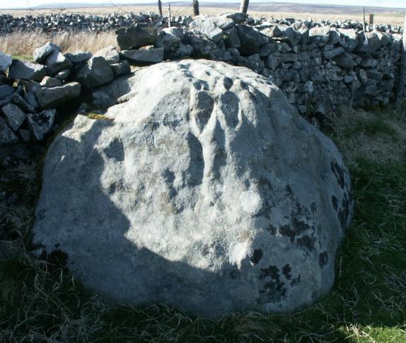 Skyreholme Walled Boulder (Cup Marked Stone) by BrigantesNation