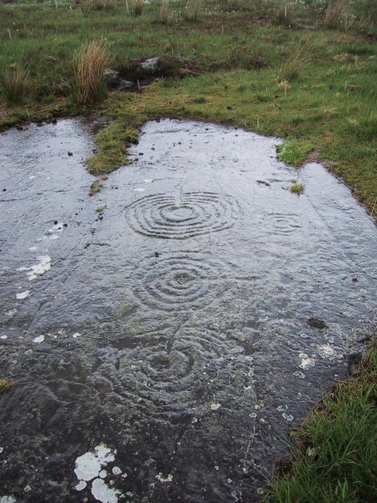 Weetwood Moor (Cup and Ring Marks / Rock Art) by awrc