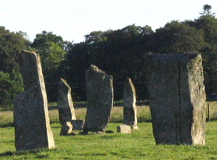 The Great X of Kilmartin (Stone Row / Alignment) by greywether