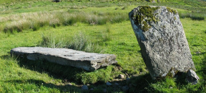 Creagantairbh (Standing Stone / Menhir) by greywether