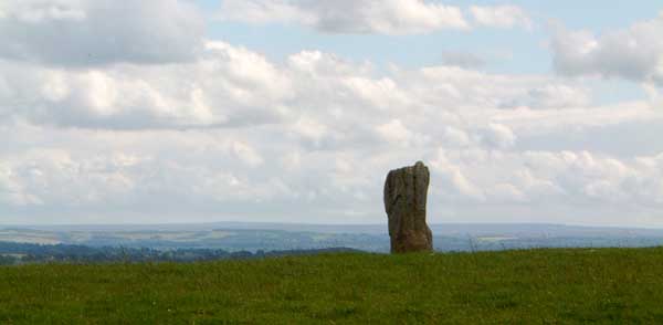 The Warrior Stone (Standing Stone / Menhir) by Hob