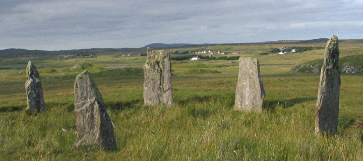 Ceann Hulavig (Stone Circle) by greywether