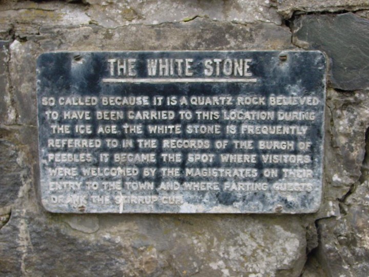The White Stone (Standing Stone / Menhir) by Martin