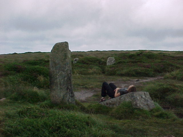 Nine Maidens of Boskednan (Stone Circle) by Schlager Man