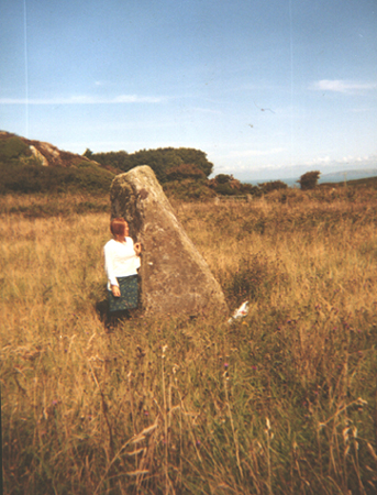 Parc Hen Stone (Standing Stone / Menhir) by Merrick