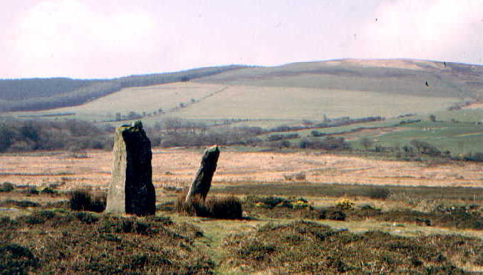 Cerrig Meibion Arthur (Standing Stones) by greywether