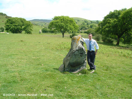 Cwmere Farm Stone (Standing Stone / Menhir) by Kammer