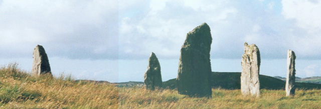 Ceann Hulavig (Stone Circle) by Joolio Geordio