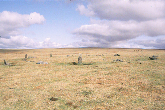 Langstone Moor Stone Circle (Stone Circle) by Lubin