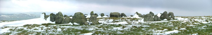 Moel ty Uchaf (Cairn circle) by whipangel