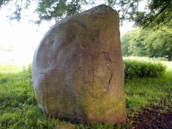 Skip Knowe, Gateside (Standing Stone / Menhir) by rockartwolf