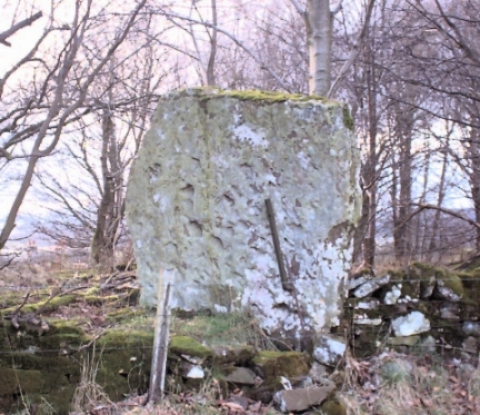 Glenhead Standing Stone (Standing Stone / Menhir) by winterjc