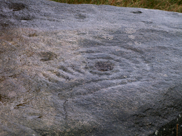 Barmishaw Stone (Cup and Ring Marks / Rock Art) by rockartwolf