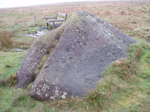 The Badger Stone (Cup and Ring Marks / Rock Art) by pebblesfromheaven