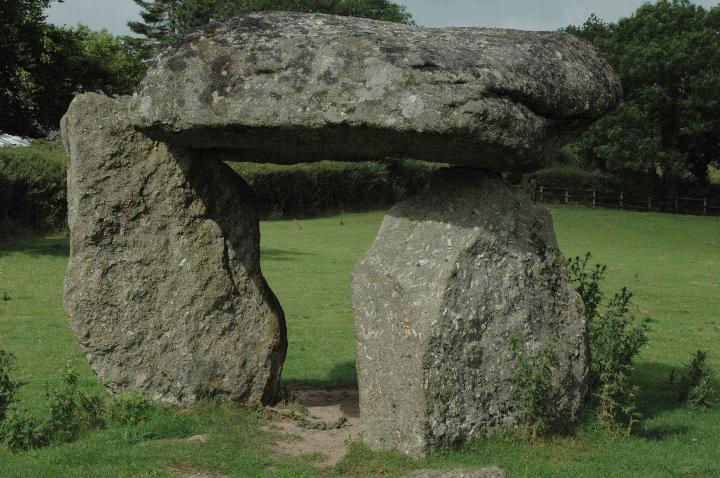 The Spinsters' Rock (Dolmen / Quoit / Cromlech) by Moth