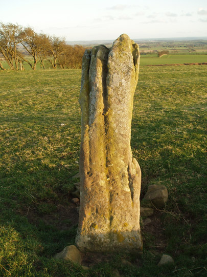 The Warrior Stone (Standing Stone / Menhir) by rocknicker