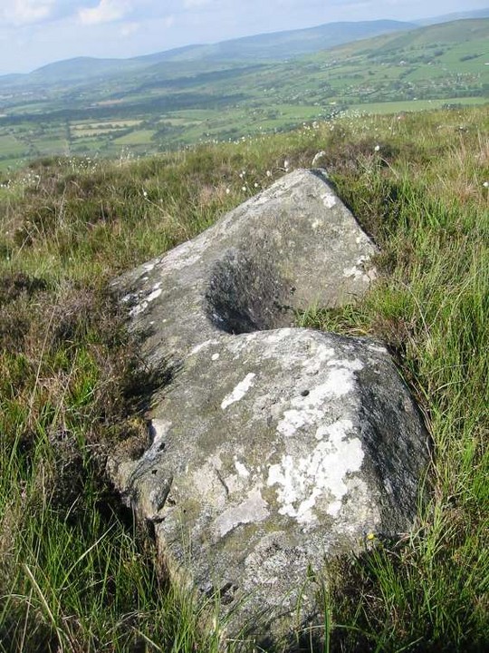 Baltinglass Hill 'Basin' Stone (Bullaun Stone) by ryaner