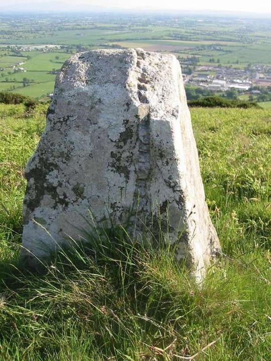 Baltinglass Hill Cairn - Standing Stone (Standing Stone / Menhir) by ryaner